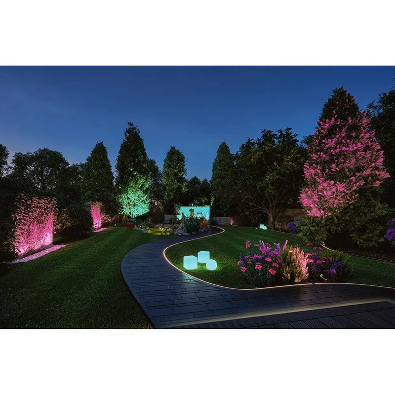 Plug & Shine LED Bodeneinbauleuchte Smart Home Zigbee RGBW IP65