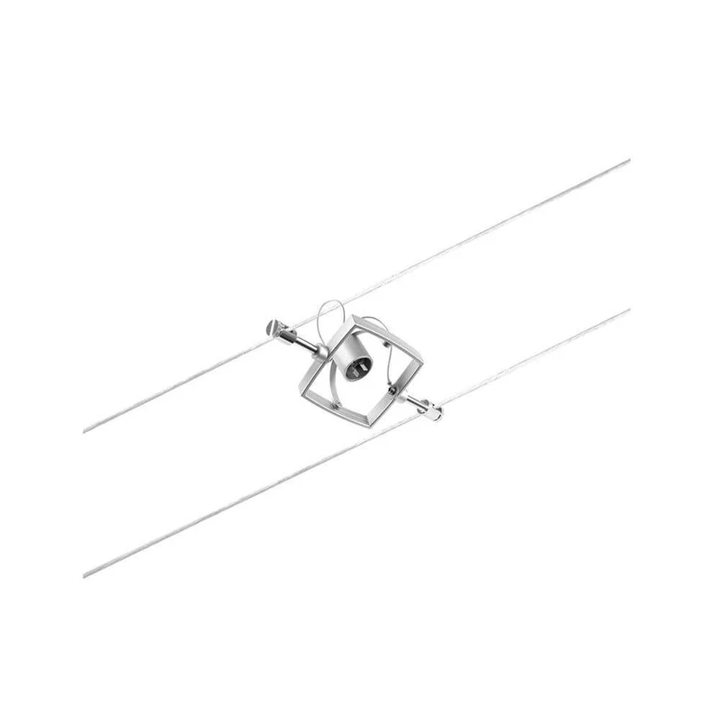 CorDuo Seilsystem Mac II Einzelspot Chrom-Matt