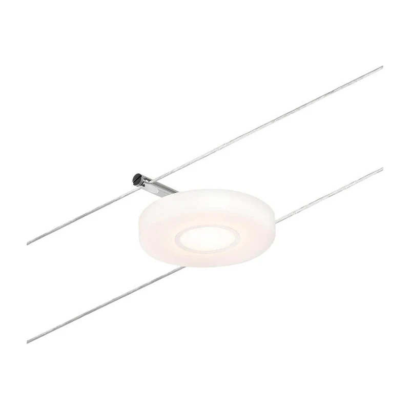 CorDuo LED Seilsystem Disc Basis-Set Chrom-Matt
