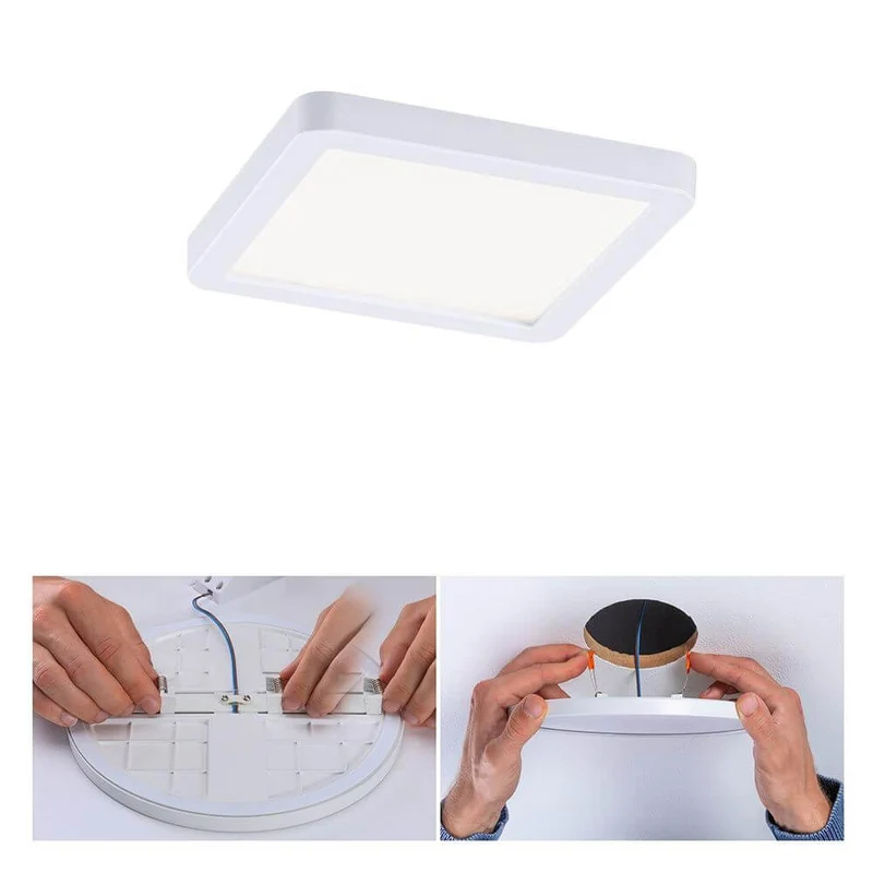 VariFit LED Einbaupanel Areo Rund in Weiß