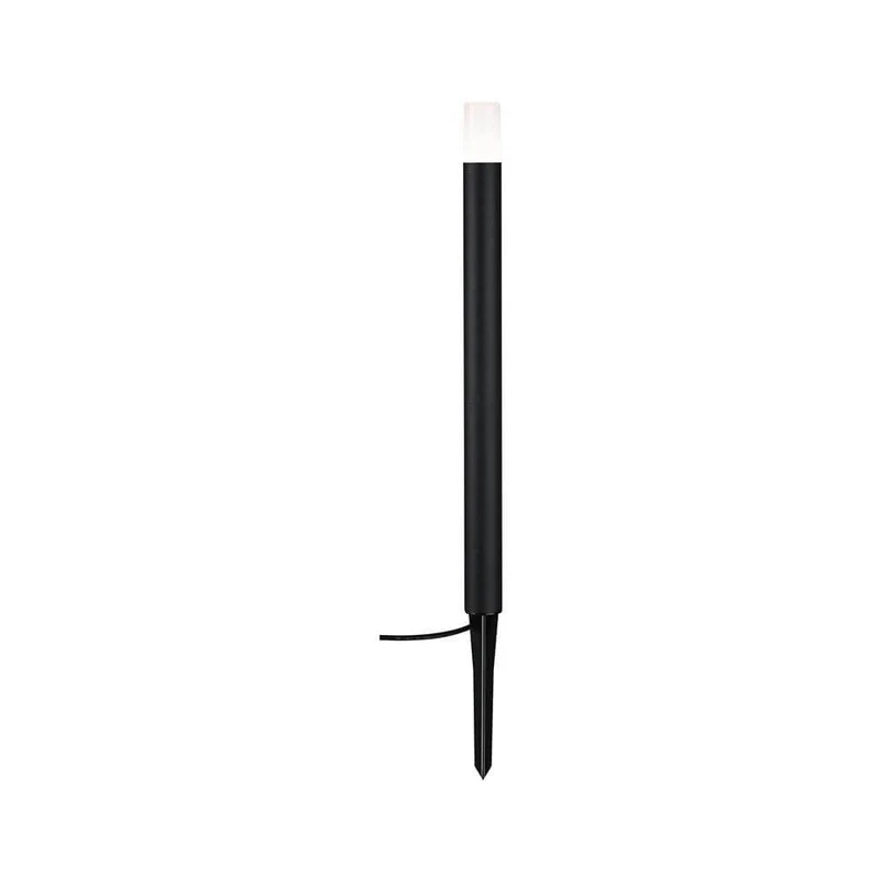 Plug & Shine LED Spieß-Pollerleuchte Flarea Schwarz IP65