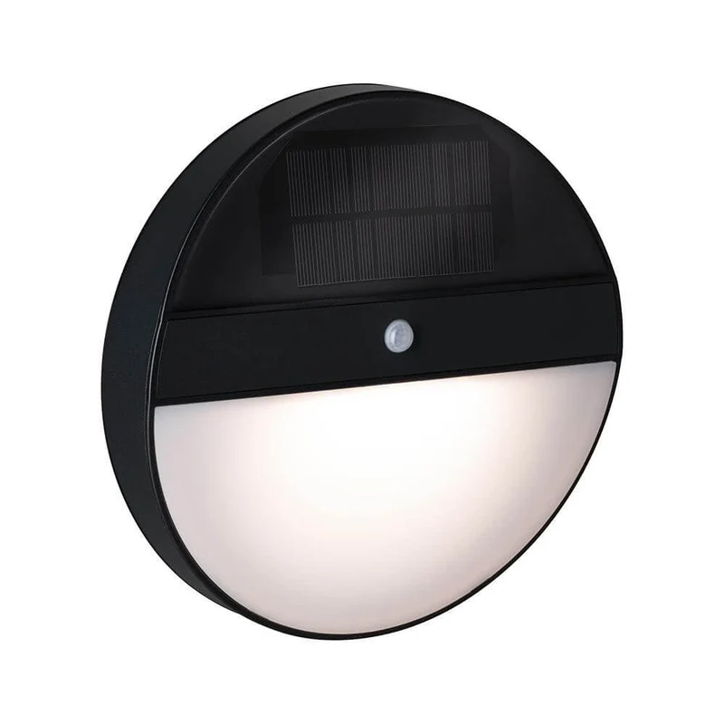 Solar LED Außenwandleuchte Elios Sensor Anthrazit IP44