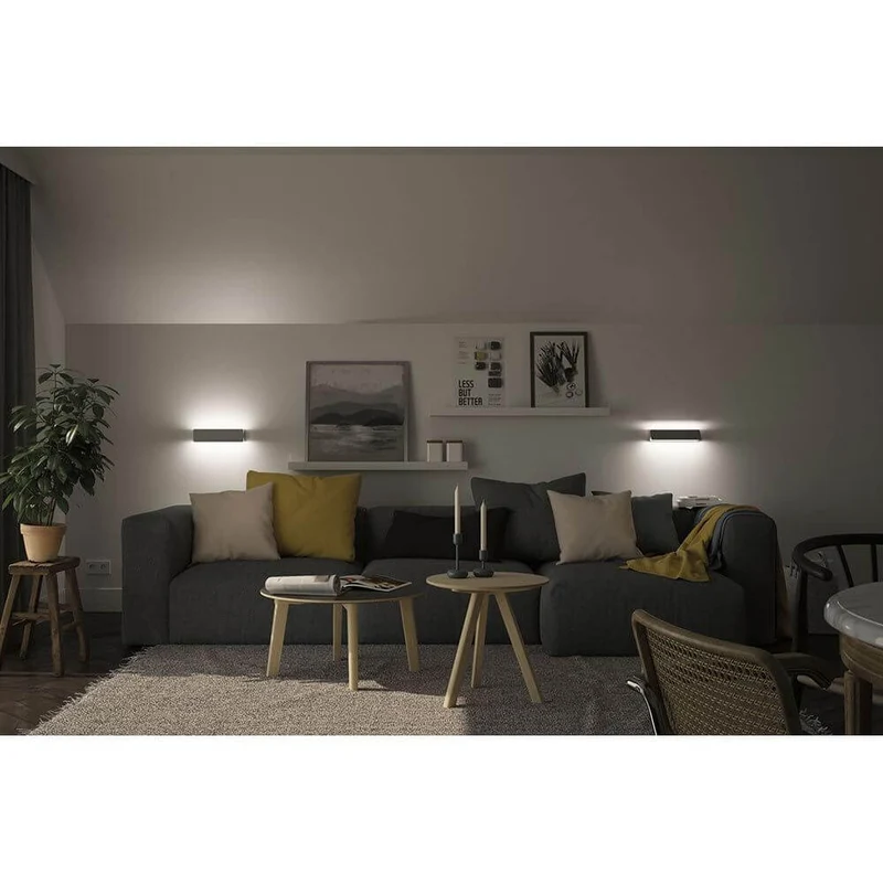 LED Wandleuchte Katla Alu-Gebürstet