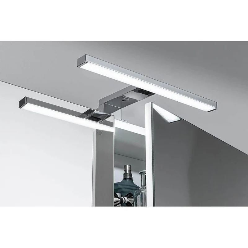 LED HomeSpa Spiegelleuchte Selo Weiß, Chrom