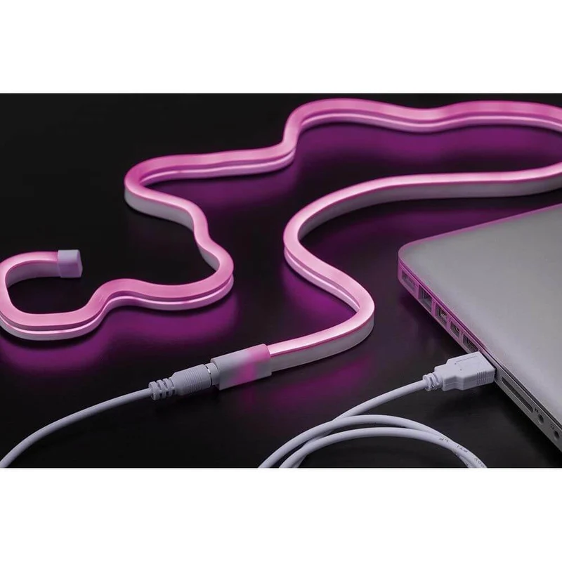 USB-LED Strip Neon Colorflex Blau 1m