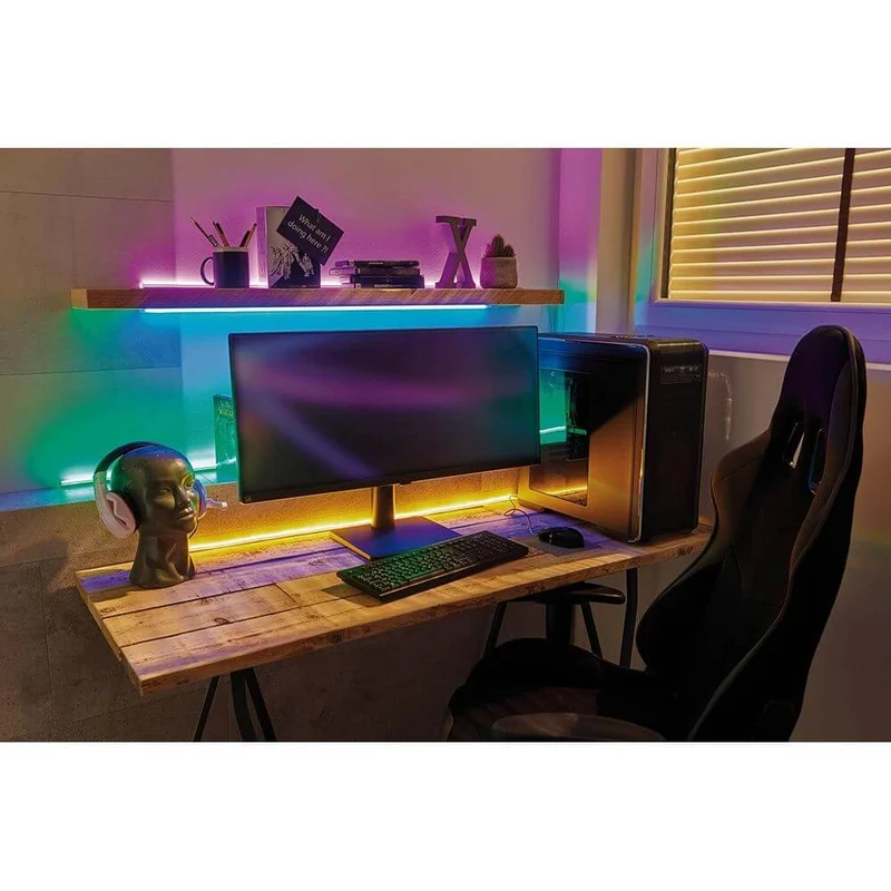 USB-LED Strip Neon Colorflex Grün 1m