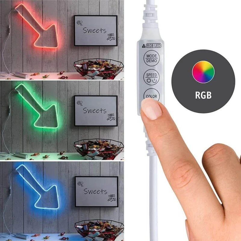 USB-LED Strip Neon Colorflex RGB 1m