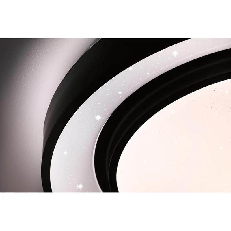 LED Deckenleuchte Rainbow RGB Schwarz Ø 47,5cm