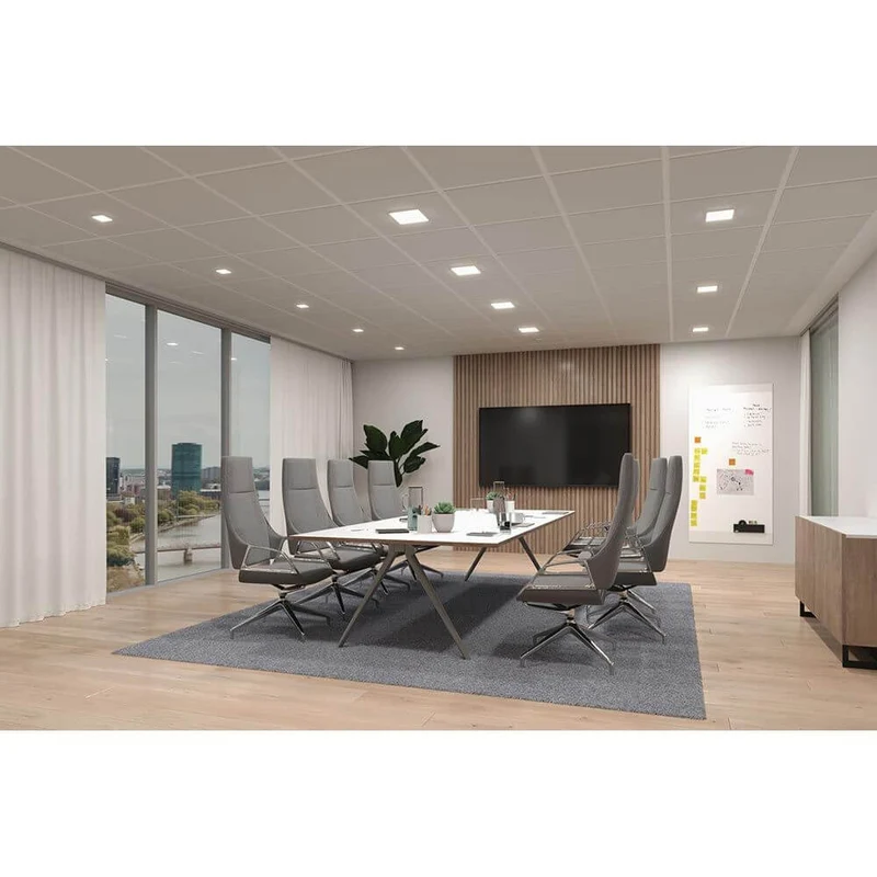 VariFit LED Einbaupanel Veluna Edge 4000K Dimmbar IP44