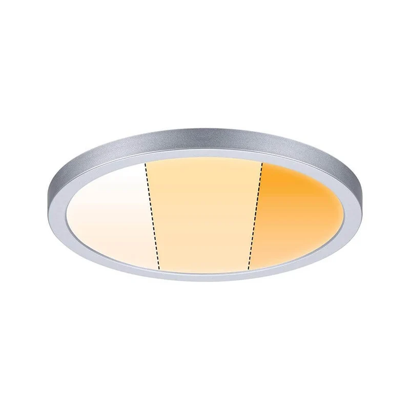 VariFit LED Einbaupanel Dim-to-Warm Areo Rund Chrom-Matt