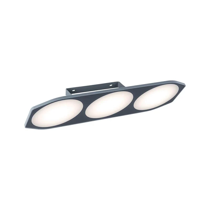 Park + Light LED Außen-Deckenleuchte Carport Anthrazit IP44