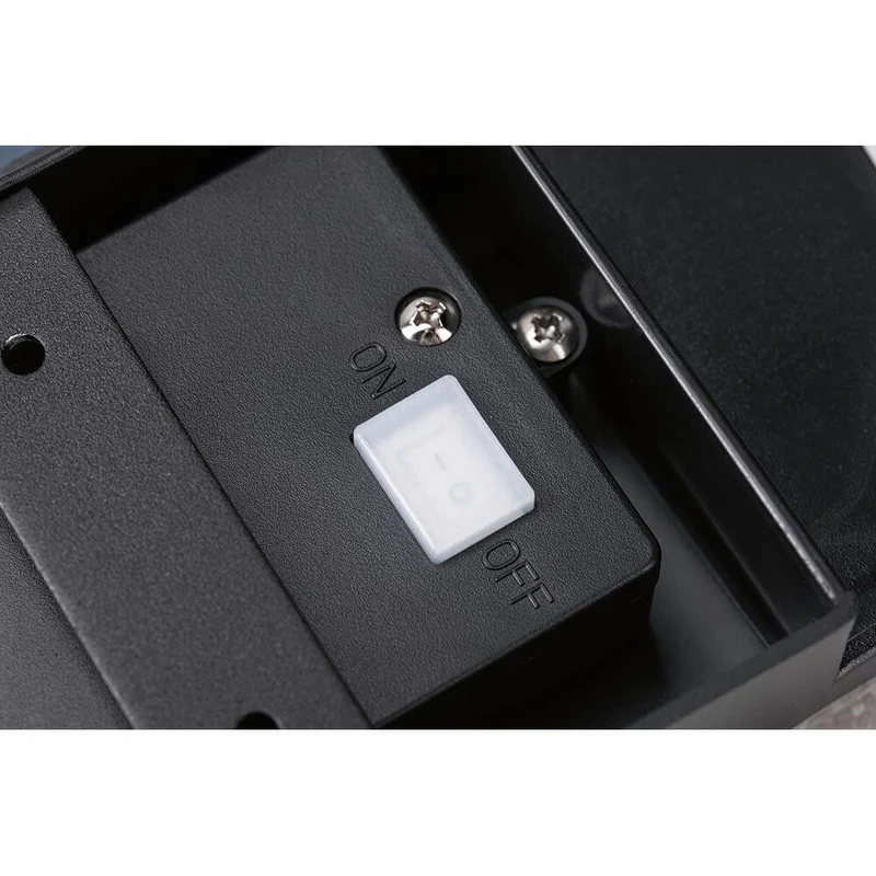 Solar LED Sensor Außenwandampe Cyrus mit Orientierungslicht