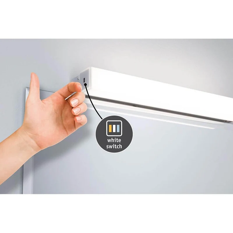 LED HomeSpa Spiegelleuchte Luno CCT-Switch Weiß