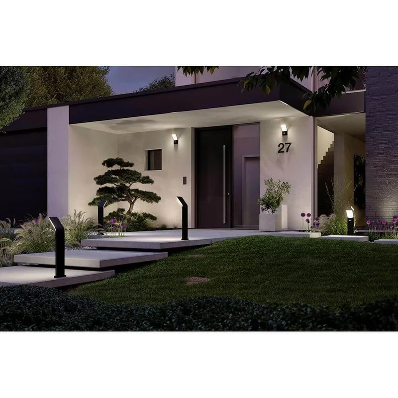 LED Sensor- Pollerleuchte Adya Anthrazit IP54