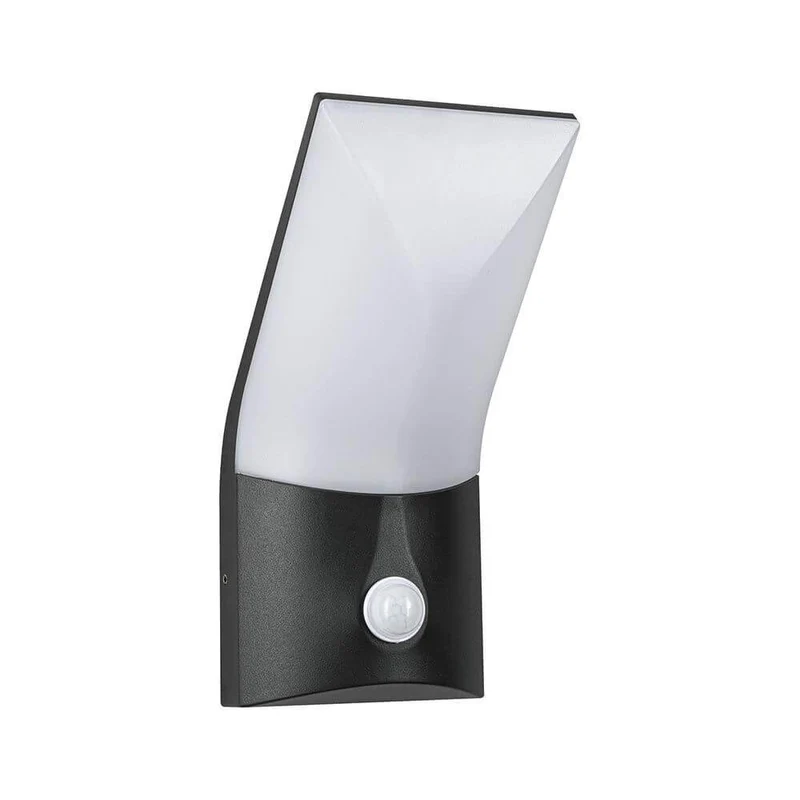 LED Außenwandleuchte Adya Sensor Anthrazit IP54