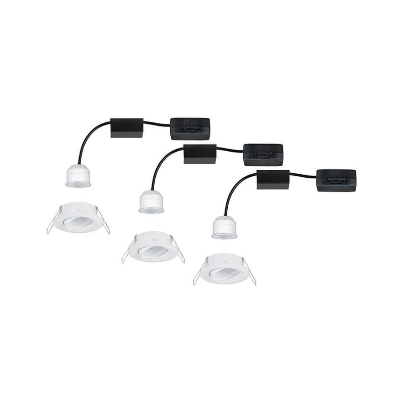 LED Einbauleuchte Nova Mini Plus Basis-Set 66mm 15° Dimmbar