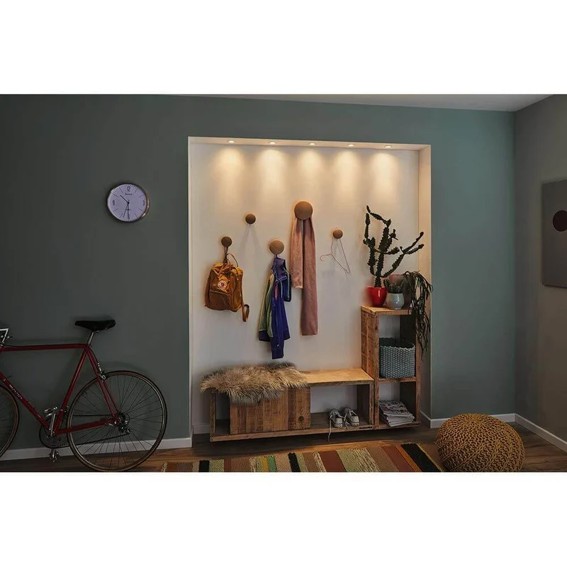LED Einzelleuchte Nova Mini Plus Weiß-Matt