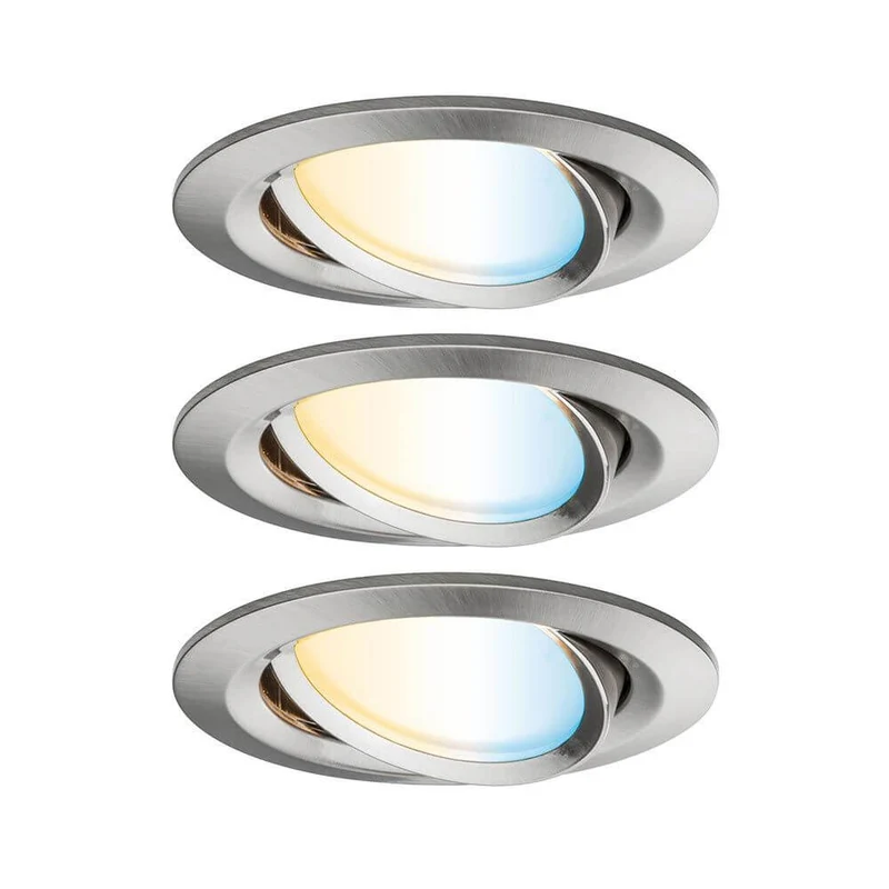 LED Einbauleuchte Smart Home Zigbee Nova Plus 3er Basis-Set