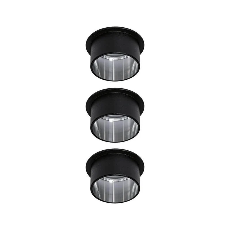 LED Einbauleuchte Gil Basis-Set Rund mit Stufen-Dimmer