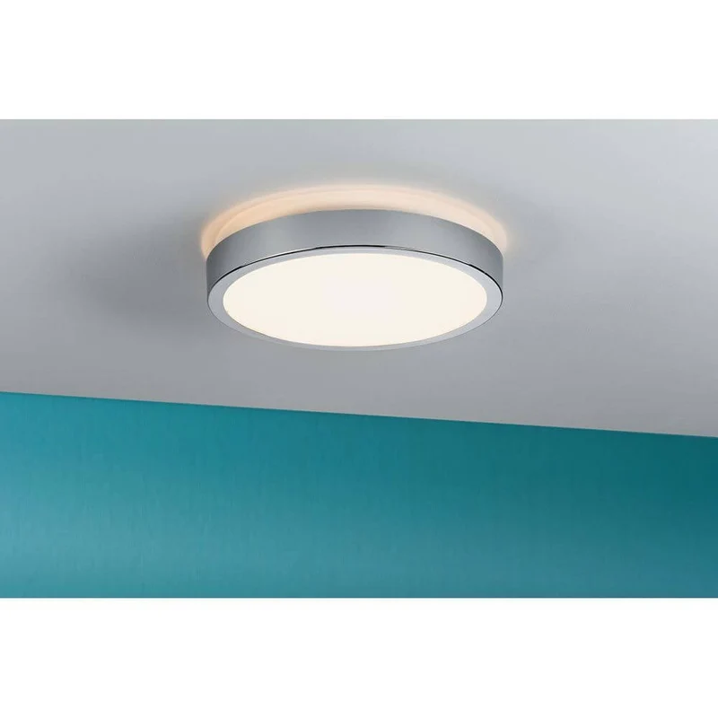 LED HomeSpa Panel Aviar Dim-to-Warm Weiß, Chrom