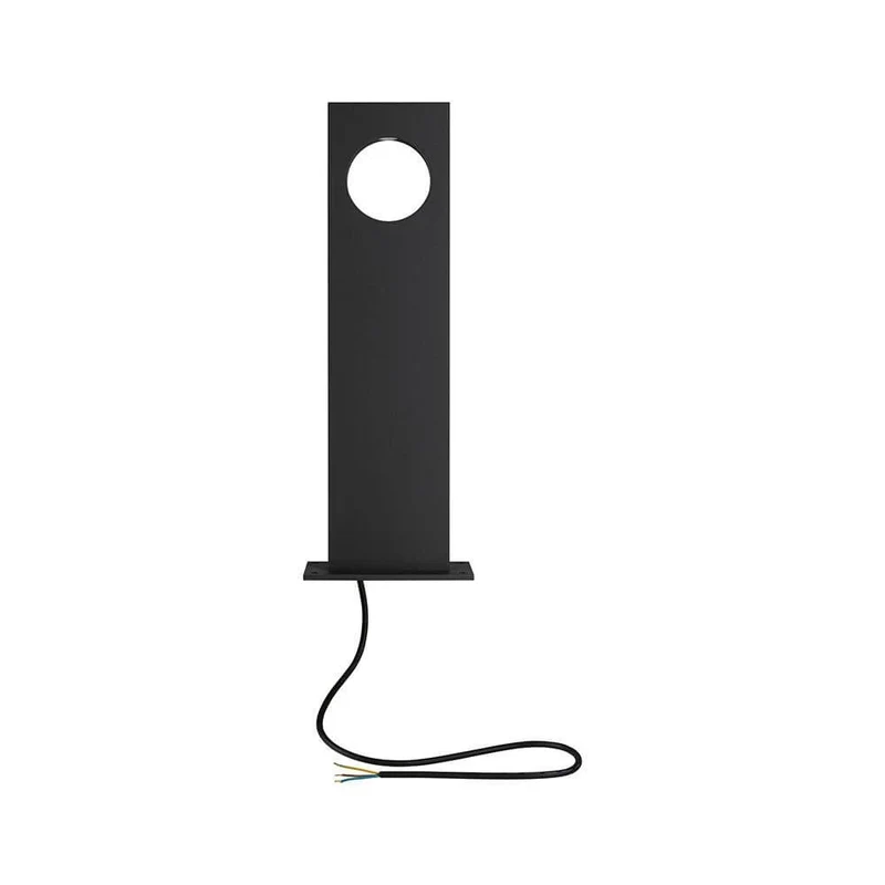 LED Pollerleuchte Ivo Grau Metall IP65