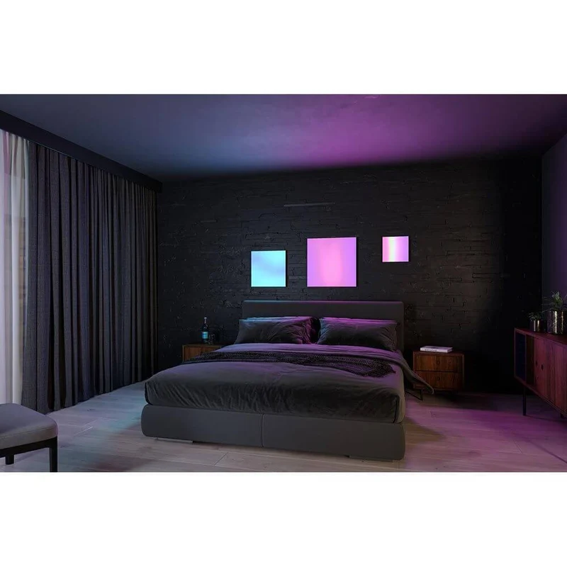 Velora LED Rainbow Panel RGBW Dynamisch Weiß 59x59cm