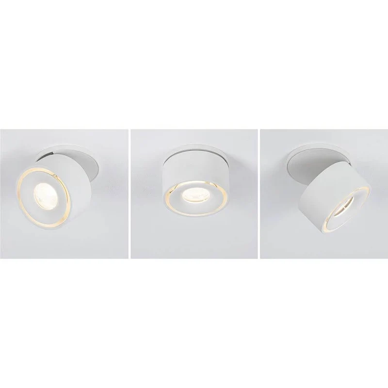 LED Einbauleuchte Spircle Weiß-Matt