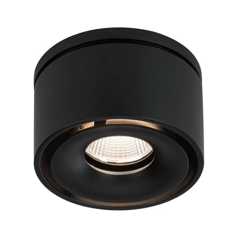 LED Einbauleuchte Spircle Schwarz-Matt