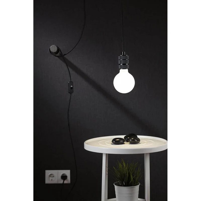Neordic Pendelleuchte Tilla inkl. Stecker Schwarz