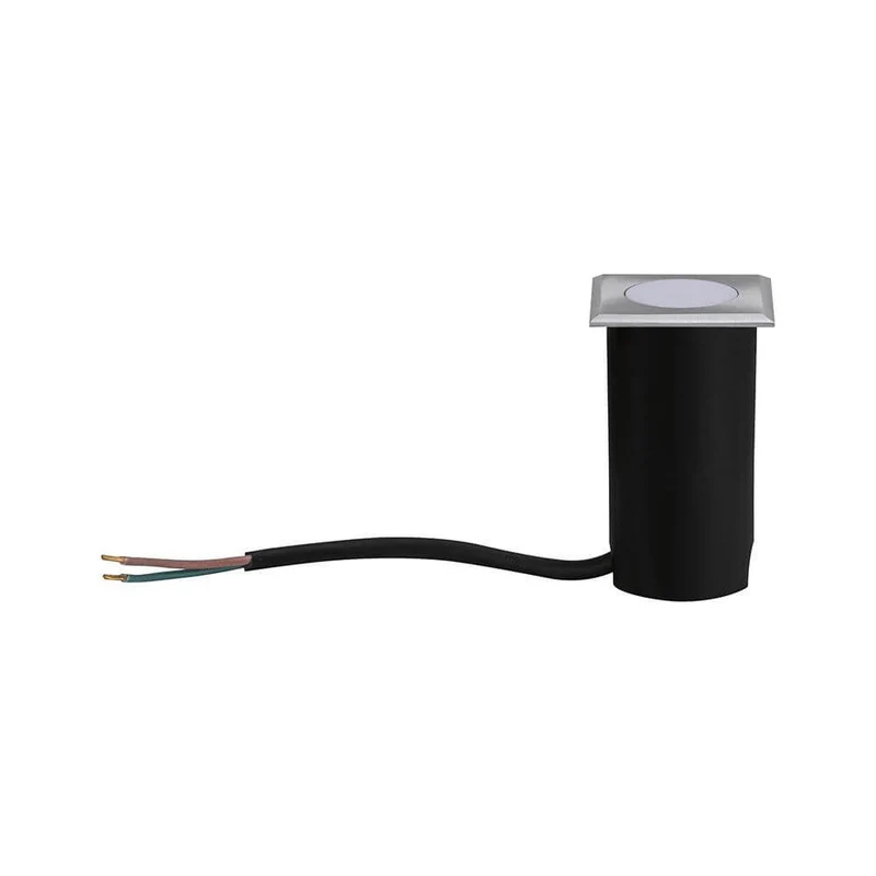 House LED Bodeneinbauleuchte Eckig Edelstahl IP67