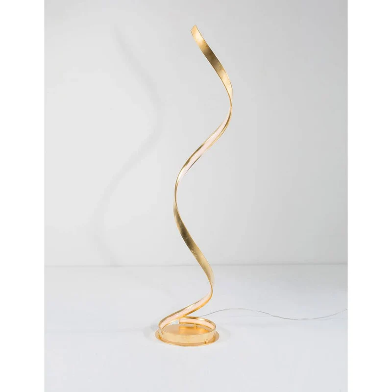 Leon LED Stehlampe 143cm Gold
