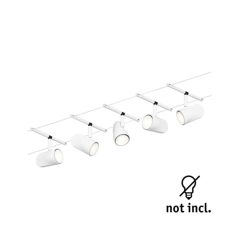 CorDuo Seilsystem Cup Basis-Set Weiß-Matt, Chrom