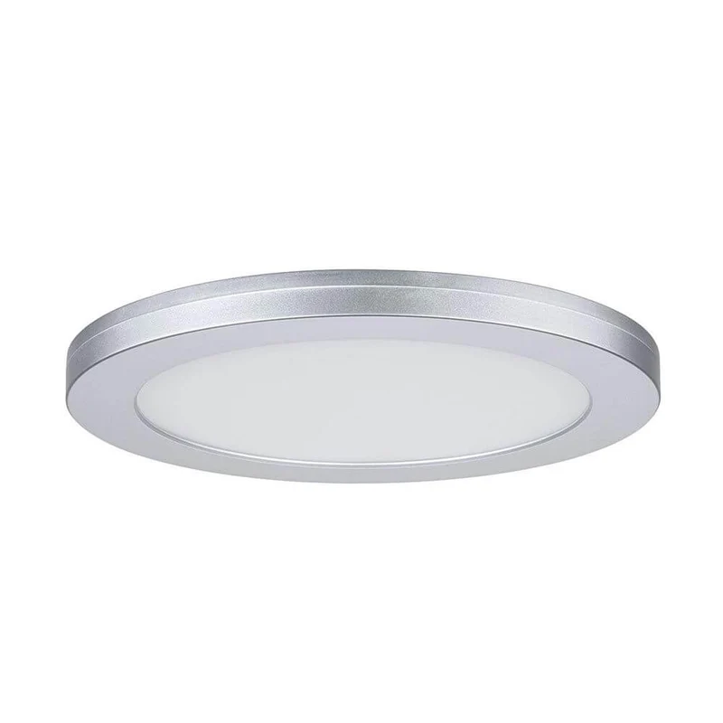 LED Einbaupanel 2 in 1 Cover-it Rund Chrom-Matt