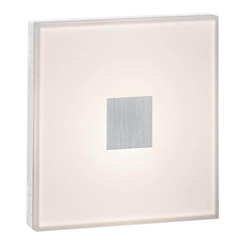 LumiTiles LED Fliesen Square 5er-Set Metall Kunststoff