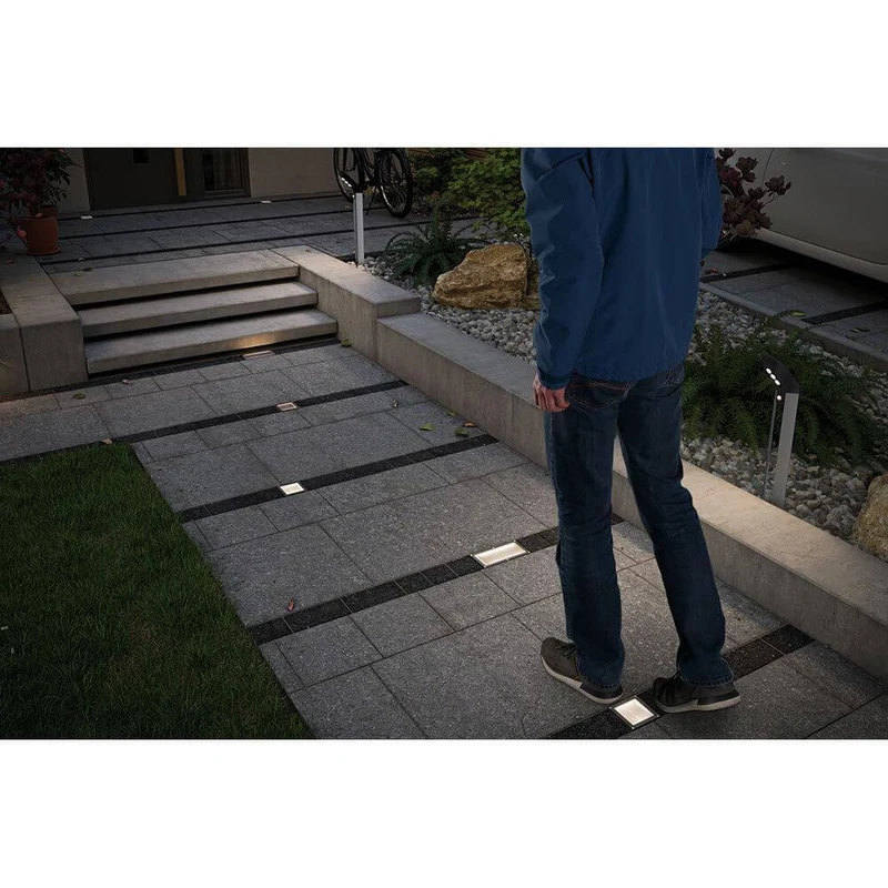 LED Bodeneinbauleuchte Brick mit Bewegungsmelder IP67