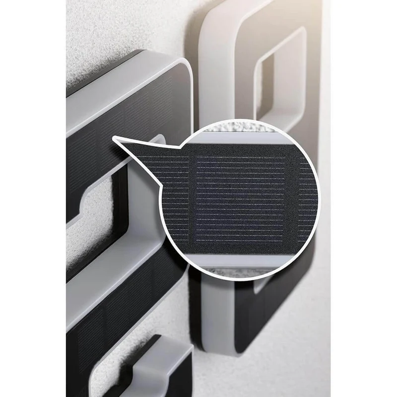 Solar LED Hausnummernleuchte Nummer 2