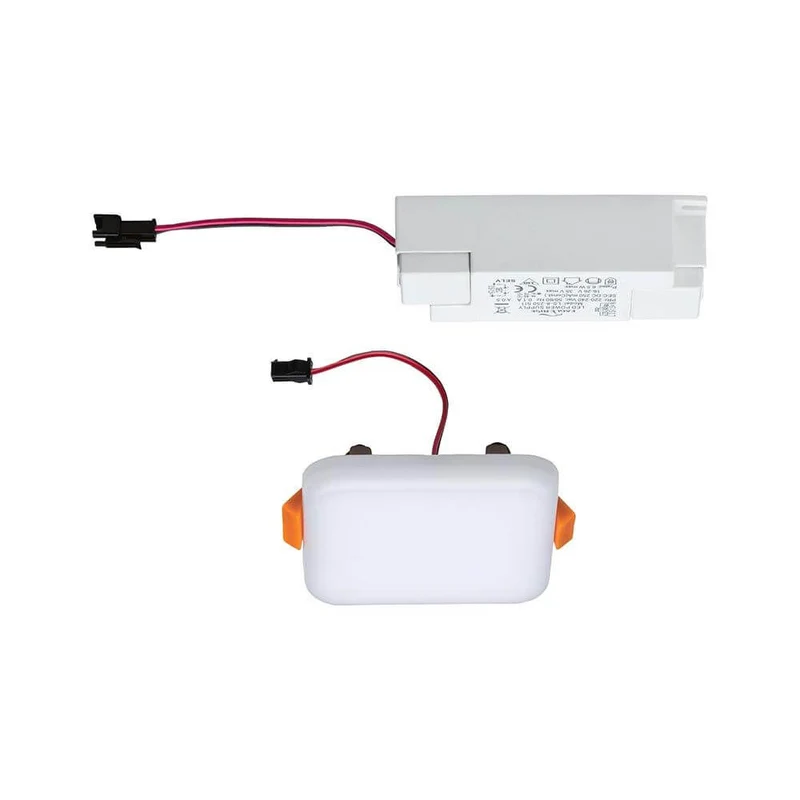 VariFit LED Einbaupanel Veluna 7,5 x 7,5 cm Eckig Satin