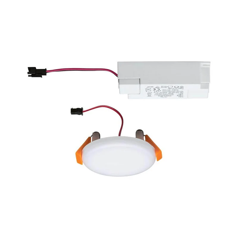 VariFit LED Einbaupanel Veluna Rund Ø 7,5cm Satin