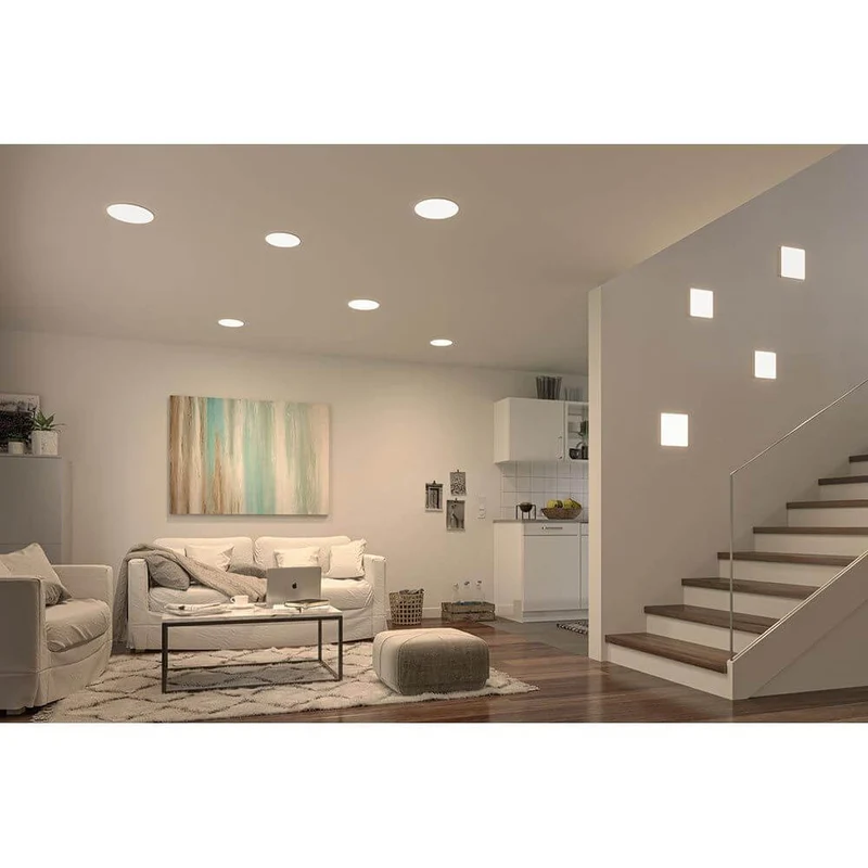 VariFit LED Einbaupanel Veluna mit 3-Stufen-Dimmer Satin