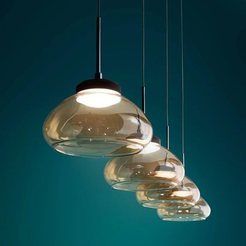 Arabella LED Pendellampe 4-flammig Glas