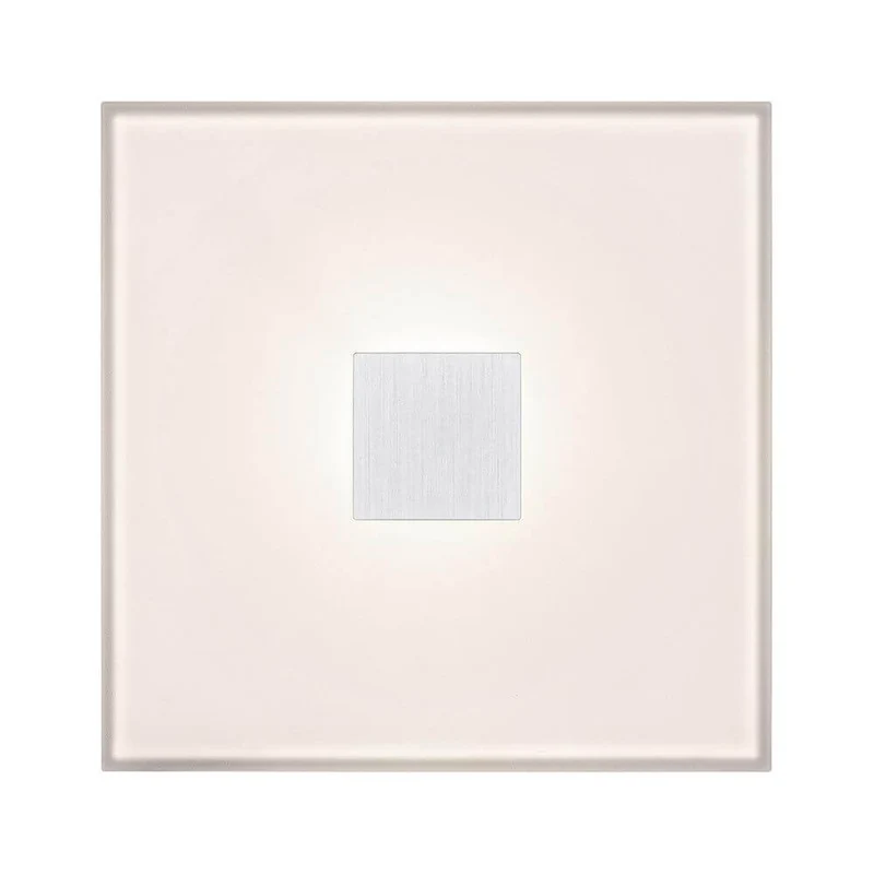 LumiTiles LED Fliesen Square 2er-Set Metall Weiß