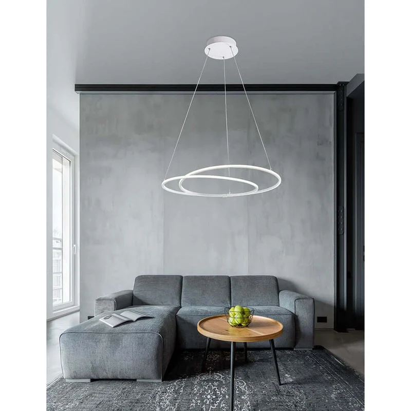 Viareggio LED Hängeleuchte Ø 56cm Metall