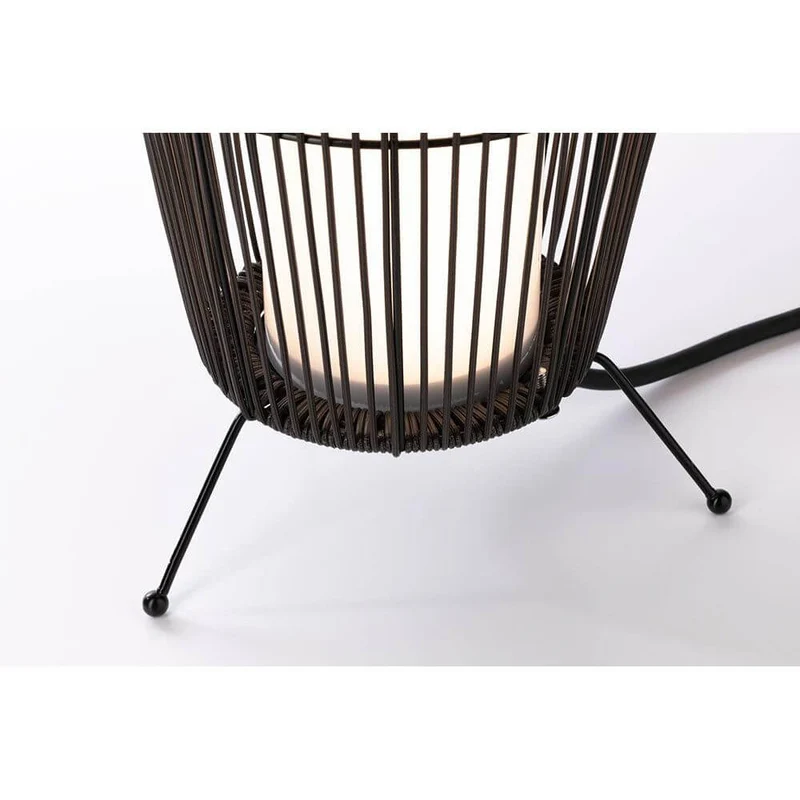 Plug & Shine LED Lichtobjekt Basket Rattan