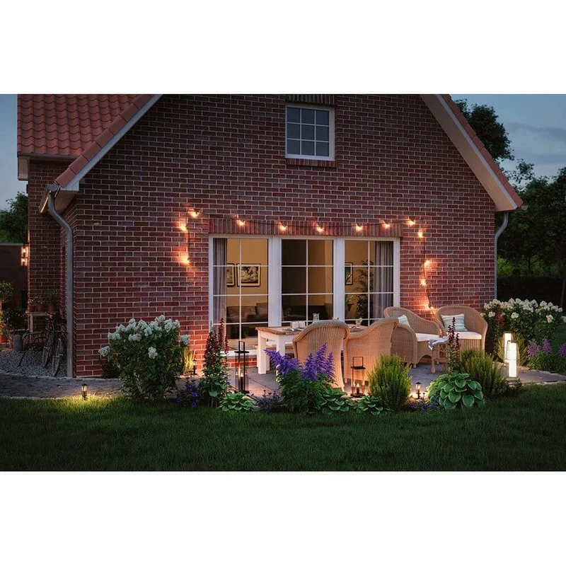 Plug & Shine Classic Laternen Stehleuchte Anthrazit