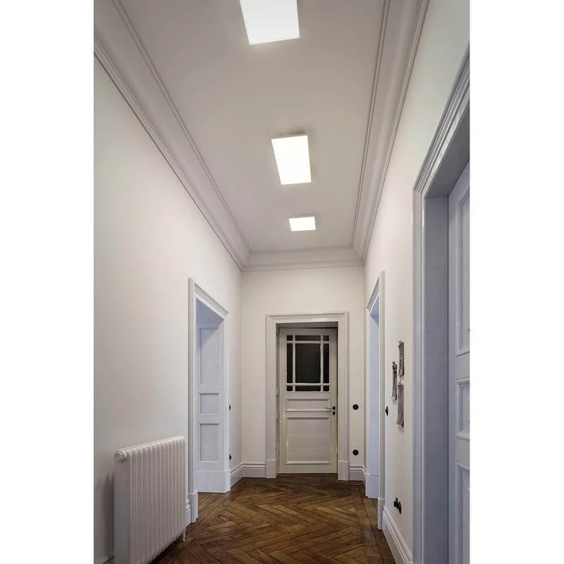 LED Panel Velora Eckig Weiß-Matt mit 3 Stufen-Dimmer