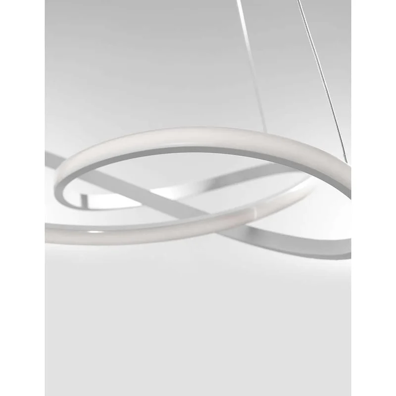 Fusion LED Hängeleuchte Metall Acryl