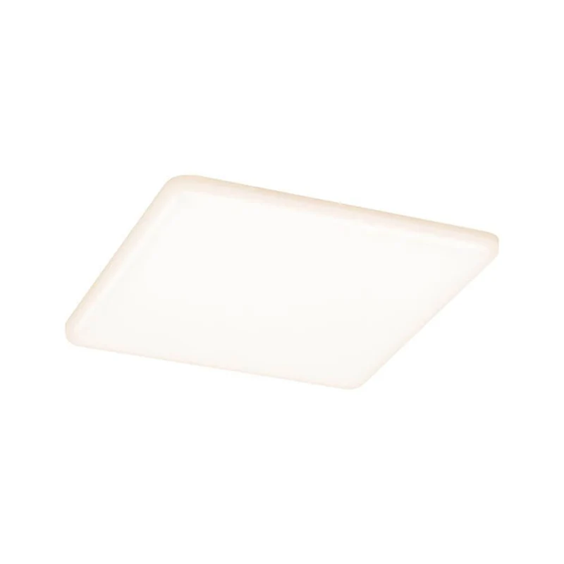 VariFit LED Einbaupanel Veluna mit 3-Stufen-Dimmer Eckig Satin