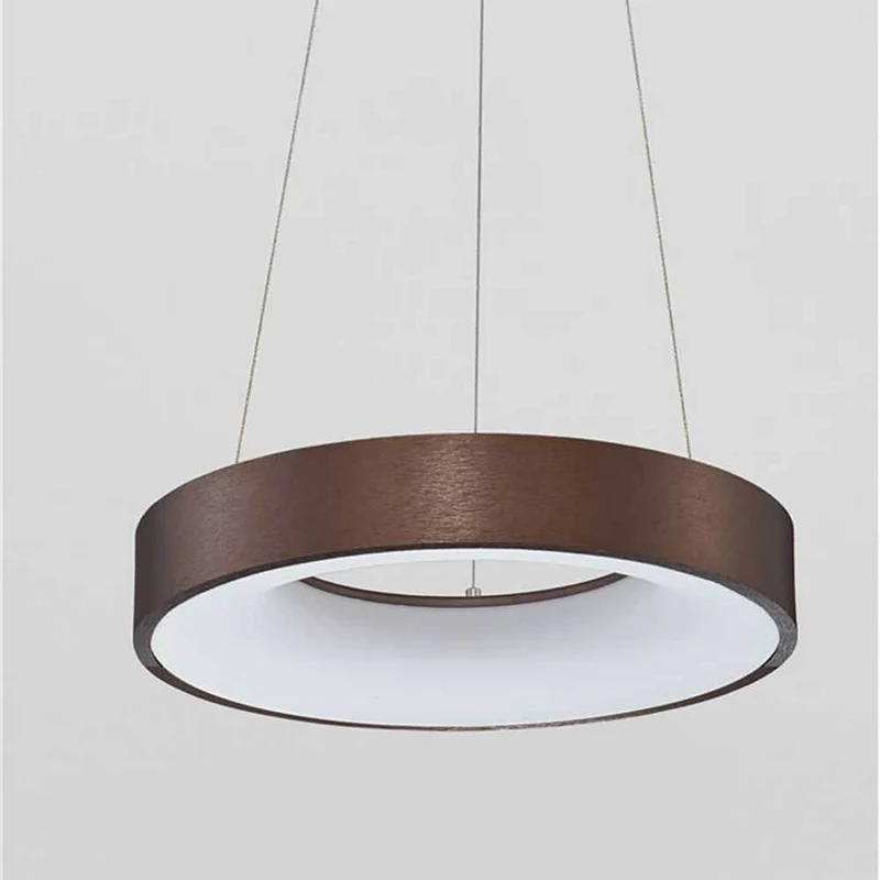 LED-Hängelampe Rando Thin Ø 38cm Coffee