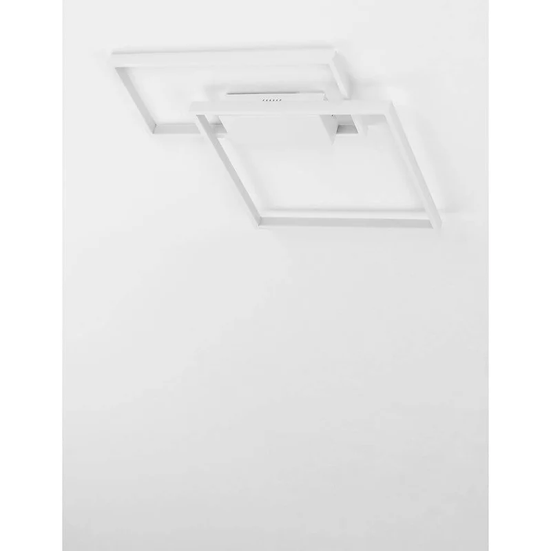 Porto LED Deckenlampe 45cm Weiß