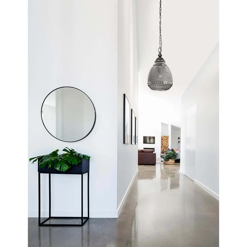 Toulon Glas-Pendellampe Metall